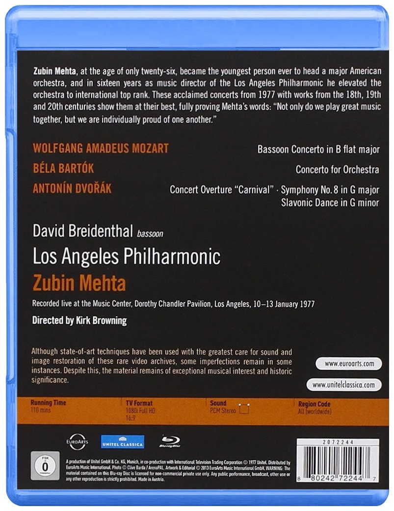 ZUBIN MEHTA - LOS ANGELES PHILHARMONIC - Imagen 2