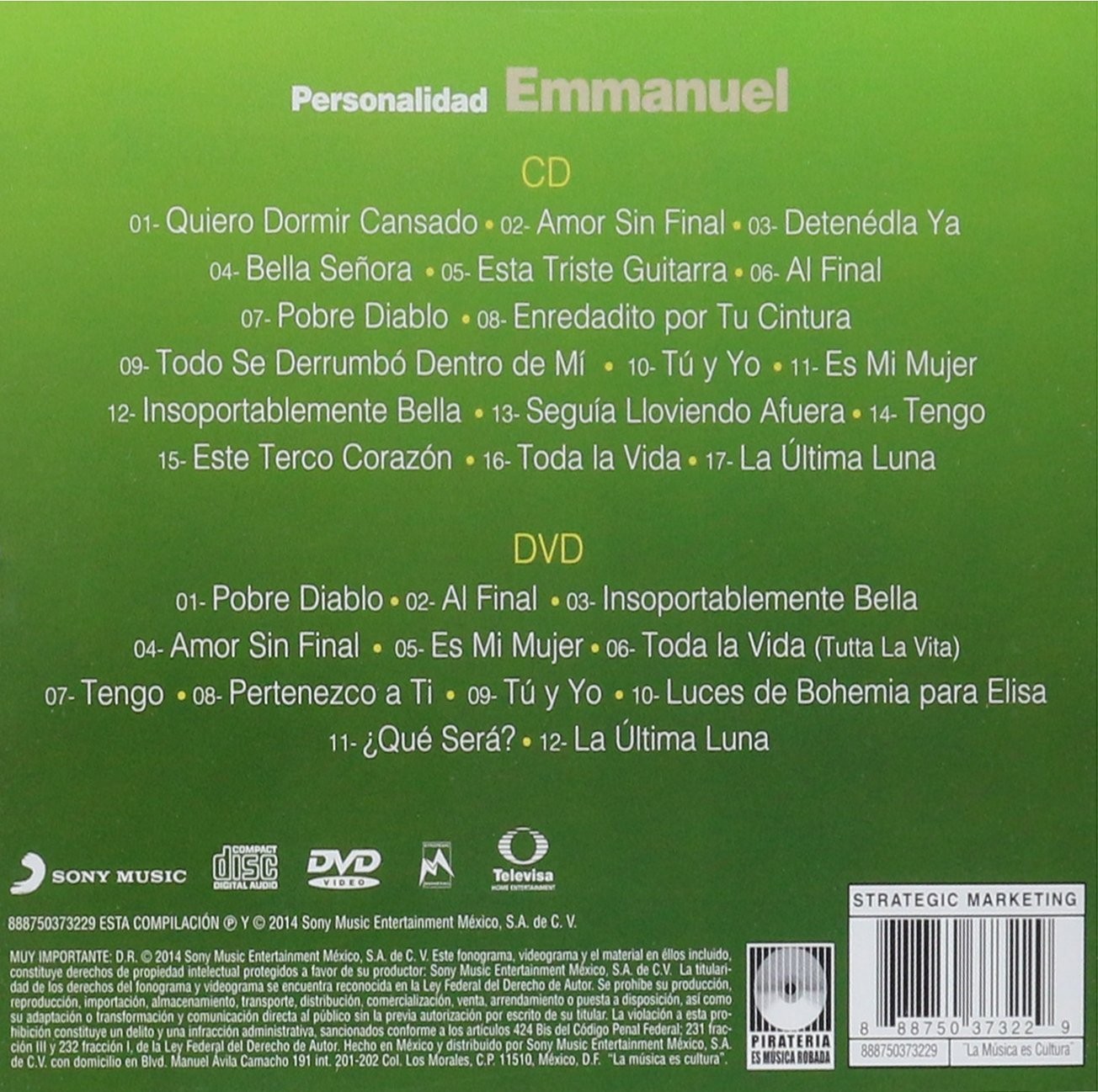 EMMANUEL - PERSONALIDAD - Imagen 2
