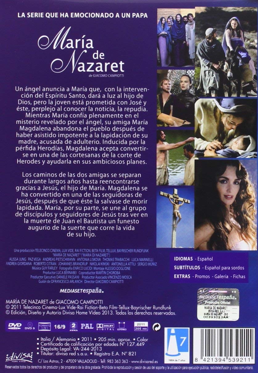 MARIA DE NAZARETH - MINISERIE - Imagen 2
