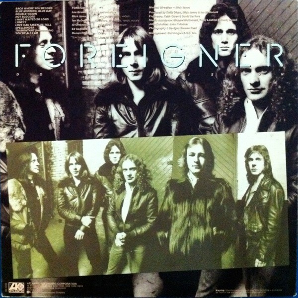 FOREIGNER - DOUBLE VISION - Imagen 2