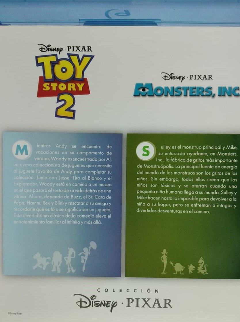 COLECCION DISNEY PIXAR - TOY STORY 2 / MONSTERS INC - Imagen 2