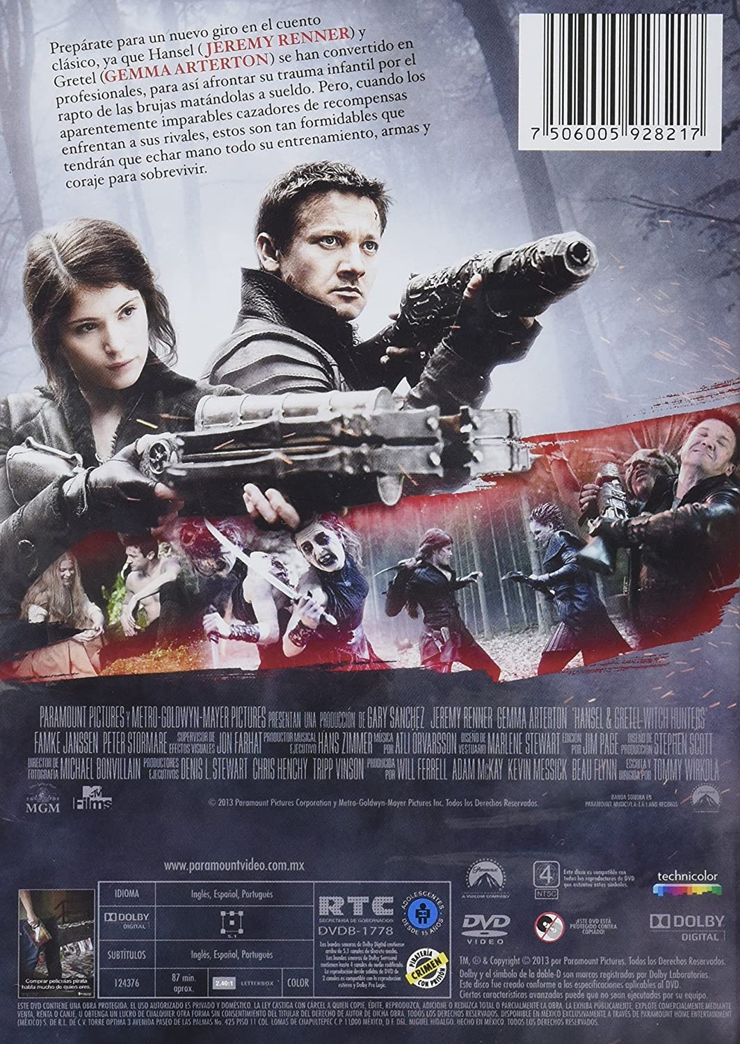 HANSEL Y GRETEL - CAZADORES DE BRUJAS - Imagen 2
