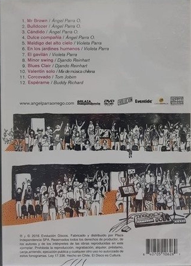 ANGEL PARRA TRIO + VALENTIN TRUJILLO - DULCE COMPAÑIA - EN VIVO - Imagen 2