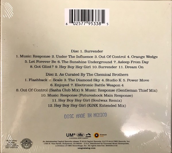 THE CHEMICAL BROTHERS - SURRENDER - 20th ANNIVERSARY - Imagen 2
