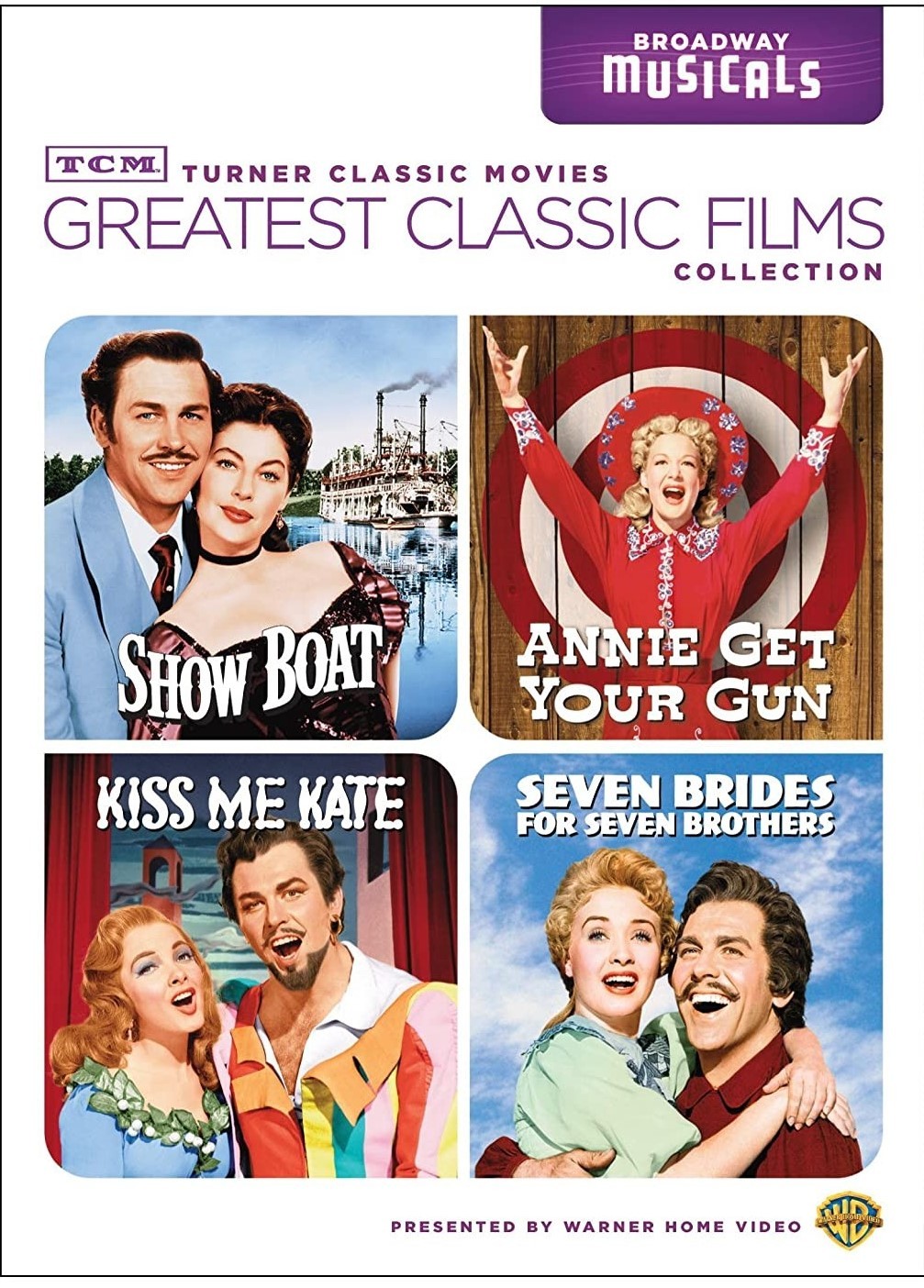 SHOW BOAT / ANNIE GET YOUR GUN / SEVEN BRIDES FOR SEVEN BROTHERS / KISS ME KATE