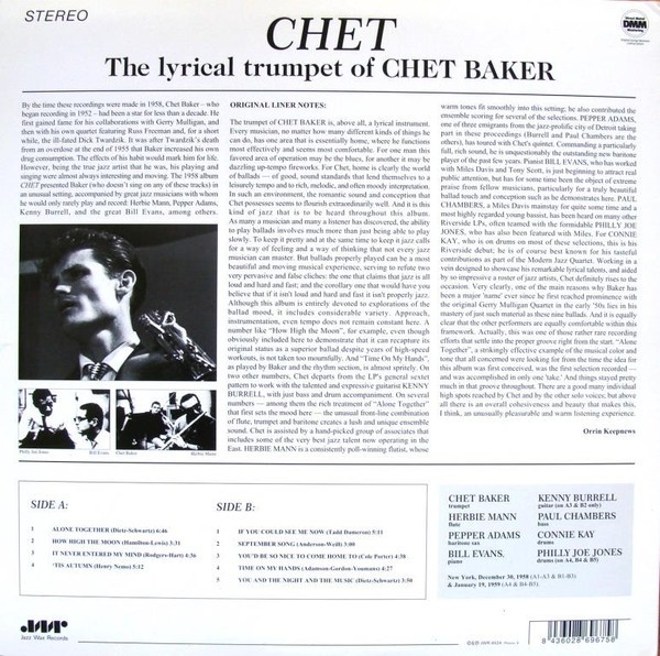 CHET BAKER - CHET - Imagen 2