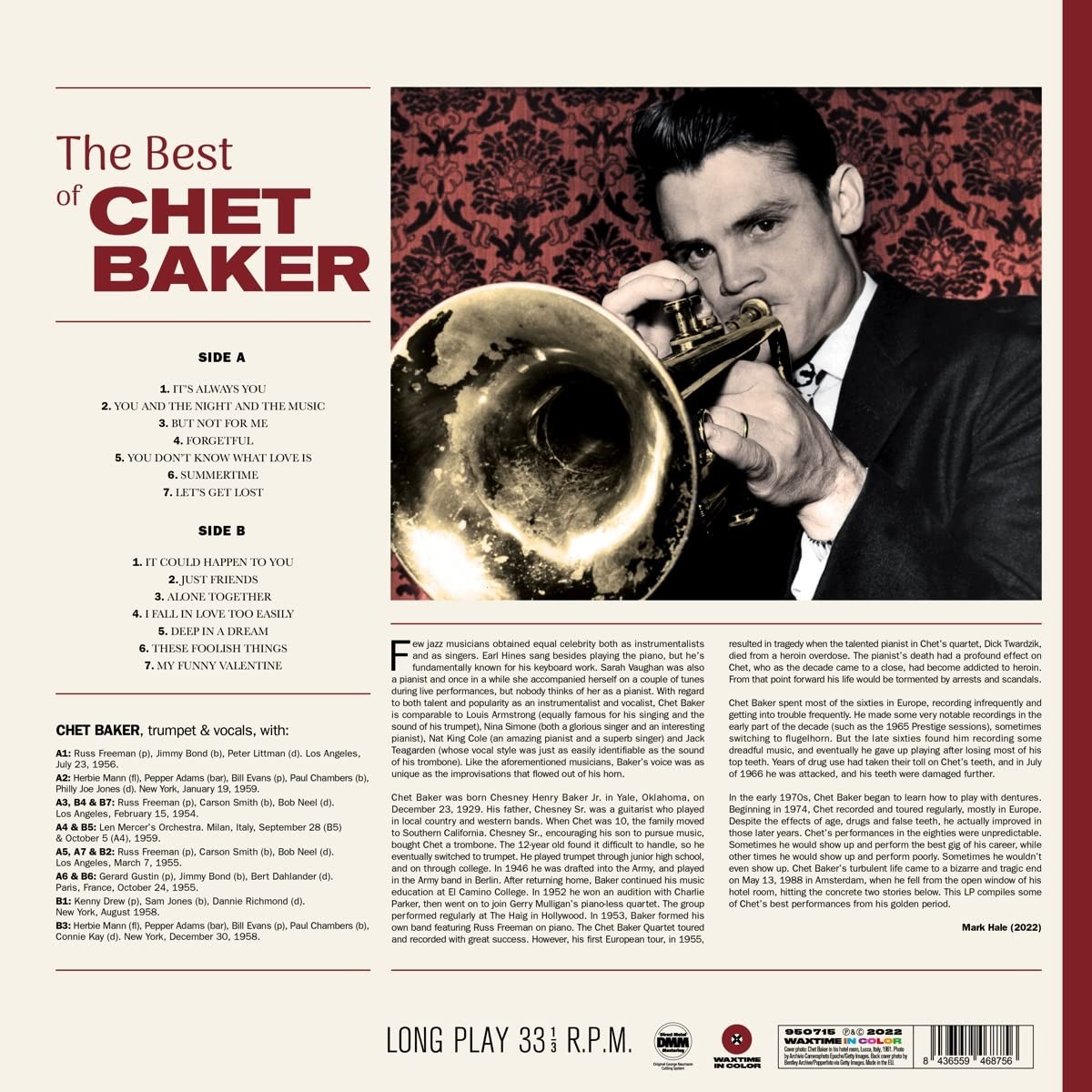 CHET BAKER - THE BEST OF CHET BAKER - Imagen 2
