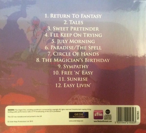 URIAH HEEP -THE MAGICIANS BIRTHDAY PARTY - Imagen 2