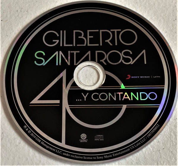 GILBERTO SANTA ROSA - 40 Y CONTANDO - EN VIVO DESDE PUERTO RICO - Imagen 2