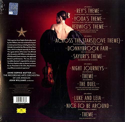 ANNE SOPHIE MUTTER & JOHN WILLIAMS - ACROSS THE STARS - Imagen 2