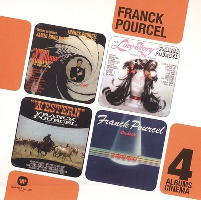 FRANCK POURCEL - 4 ALBUMS CINEMA