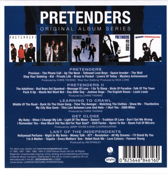 PRETENDERS - ORIGINAL ALBUMS SERIES - Imagen 2