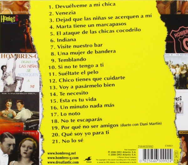HOMBRES G - LOS SINGLES - Imagen 2