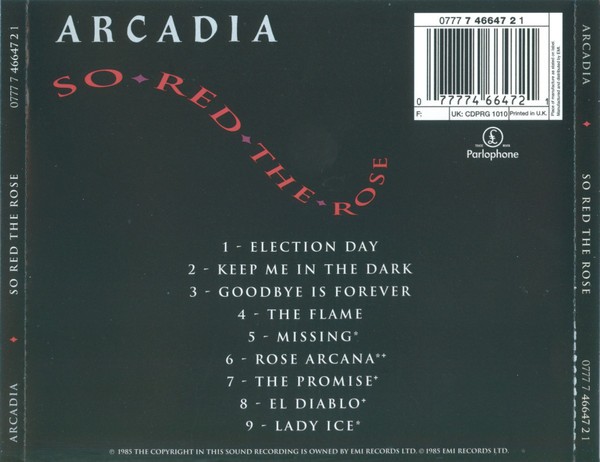 ARCADIA - SO RED THE ROSE - Imagen 3