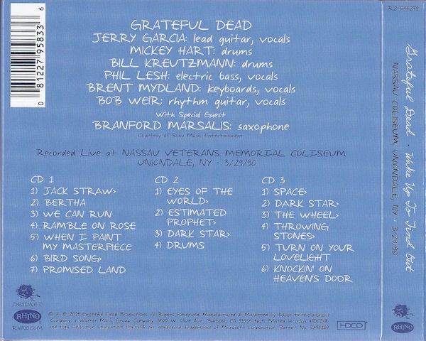 GRATEFUL DEAD - WAKE UP TO FIND OUT - Imagen 2