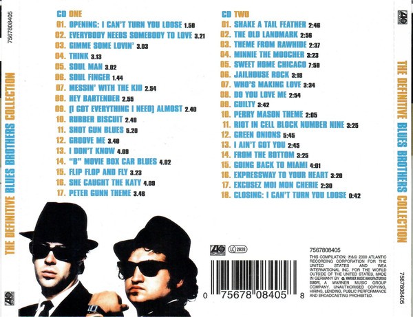 THE BLUES BROTHERS - THE DEFINITIVE BLUES BROTHERS COLLECTION - Imagen 2