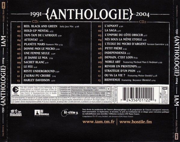 IAM - ANTHOLOGIE 1991-2004 - Imagen 4