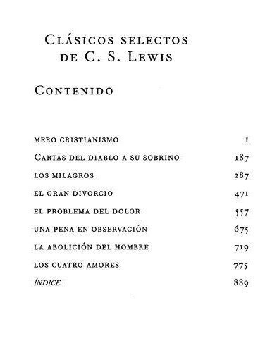 CLASICOS SELECTOS DE C S LEWIS - Imagen 3