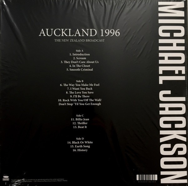 MICHAEL JACKSON - AUCKLAND 96 THE NEW ZEALAND BROADCAST - Imagen 2
