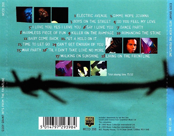 EDDY GRANT - HITS FROM THE FRONTLINE - Imagen 2