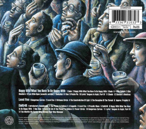 KING CRIMSON - HAPPY WITH WHAT YOU HAVE TO BE HAPPY WHIT / LEVEL FIVE / ELEKTRIK - LIVE JAPAN 2003 - Imagen 3