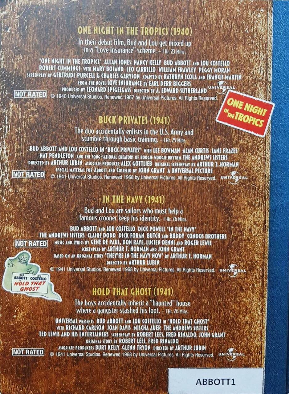 ABBOTT & COSTELLO - VOL 1 - Imagen 2