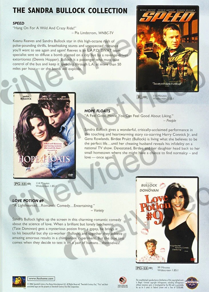 SANDRA BULLOCK COLLECTION - Imagen 2