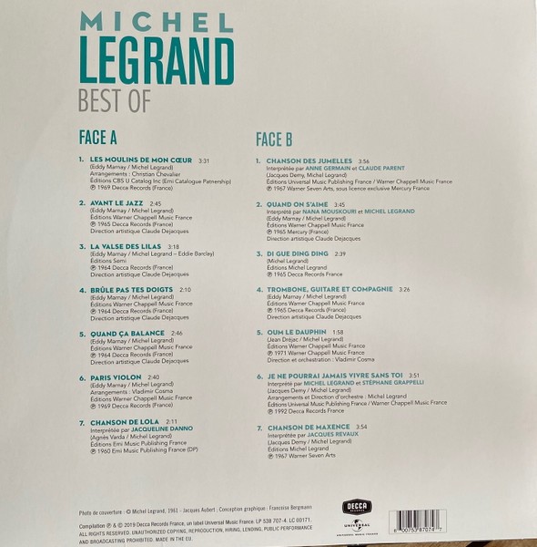MICHEL LEGRAND - BEST OF - Imagen 2
