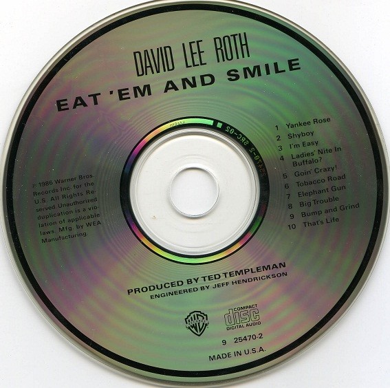 DAVID LEE ROTH - EAT EM AND SMILE - Imagen 4