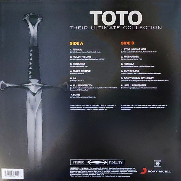 TOTO - THEIR ULTIMATE COLLECTION - Imagen 2