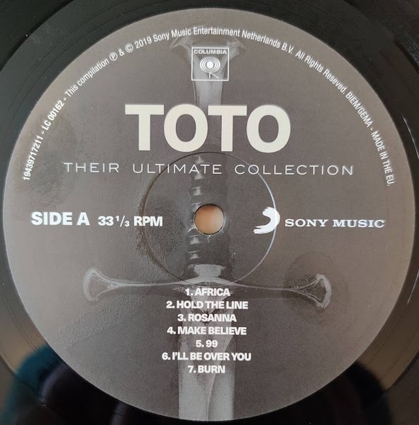 TOTO - THEIR ULTIMATE COLLECTION - Imagen 3