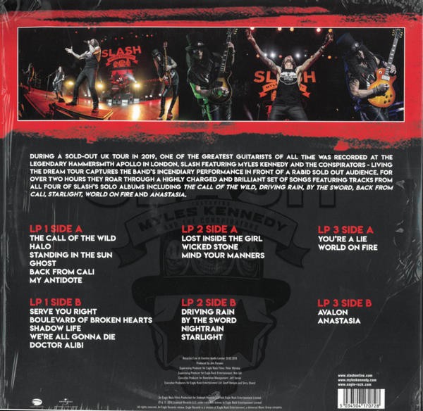 SLASH FEATURING MYLES KENNEDY AND THE CONSPIRATORS - LEAVING THE DREAM TOUR - Imagen 2