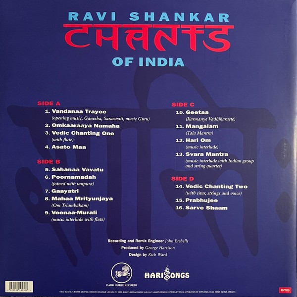 RAVI SHANKAR - CHANTS OF INDIA - Imagen 2