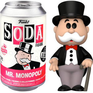 Soda Figure: Monopoly / Mr. Monopoly