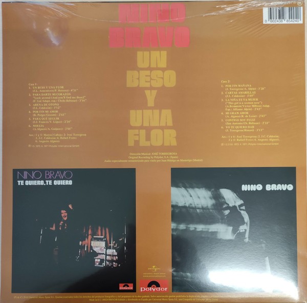NINO BRAVO - UN BESO Y UNA FLOR - Imagen 3