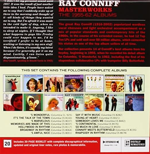 RAY CONNIFF - MASTERWORKS - THE 1955-62 ALBUMS - Imagen 2