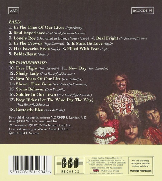 IRON BUTTERFLY WITH PINERA & RHINO - BALI / METAMORPHOSIS - Imagen 2