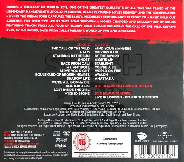 SLASH FEAT MYLES KENNEDY AND THE CONSPIRATORS - LEAVING THE DREAM TOUR - Imagen 2
