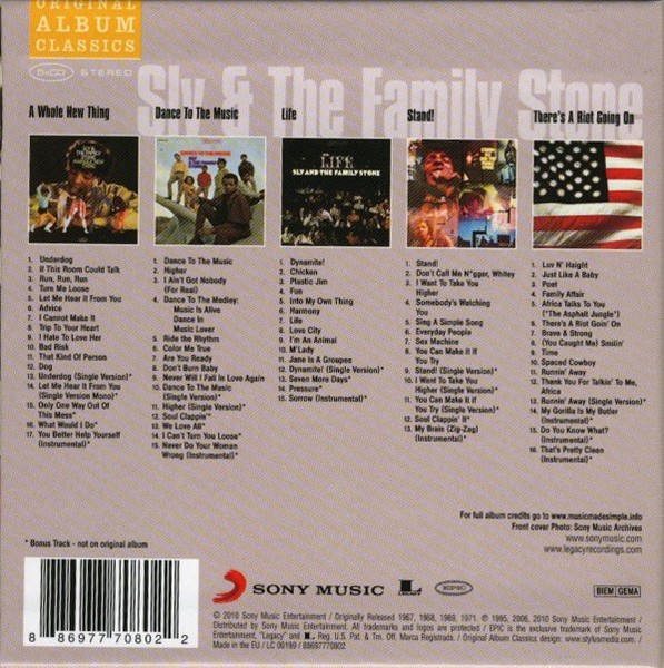 SLY AND THE FAMILY STONE - ORIGINAL ALBUM - Imagen 2