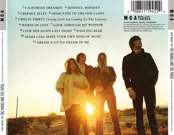 THE MAMAS & THE PAPAS - THE BEST OF THE MAMAS & THE PAPAS - Imagen 3