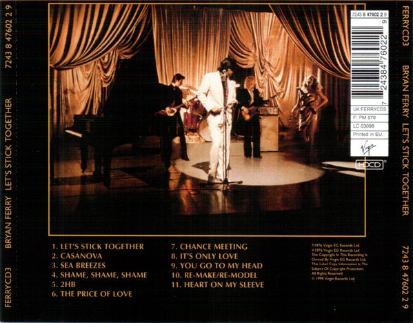 BRYAN FERRY - LETS STICK TOGETHER - Imagen 2