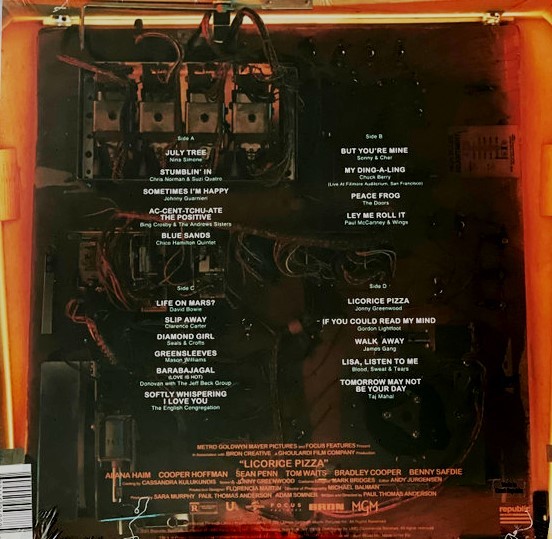 LICORICE PIZZA - SOUNDTRACK - LIMITED EDITION - Imagen 2