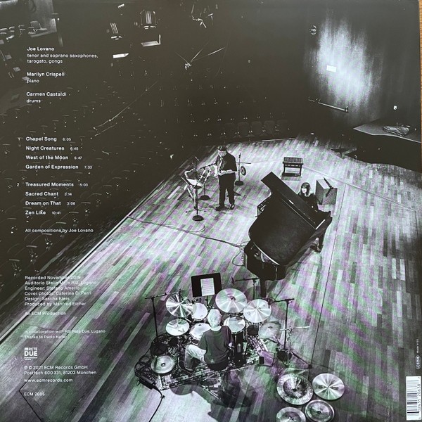 JOE LOVANO TRIO TAPESTRY MARILYN CRISPELL & CARMEN CASTALDI - GARDEN OF EXPRESSION - Imagen 2