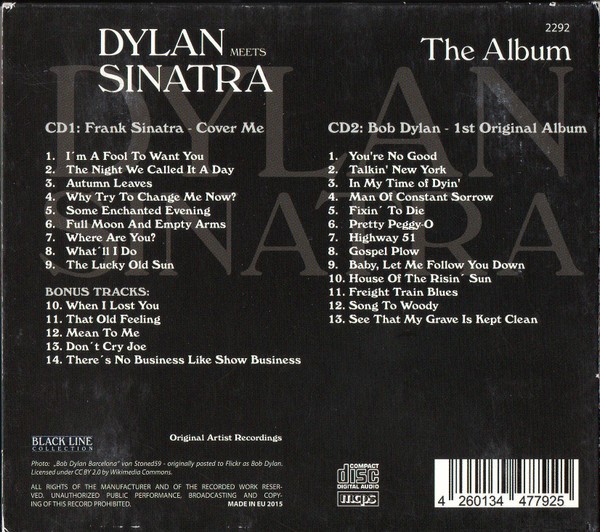 BOB DYLAN MEETS FRANK SINATRA - DYLAN MEETS SINATRA - THE ALBUM - Imagen 3
