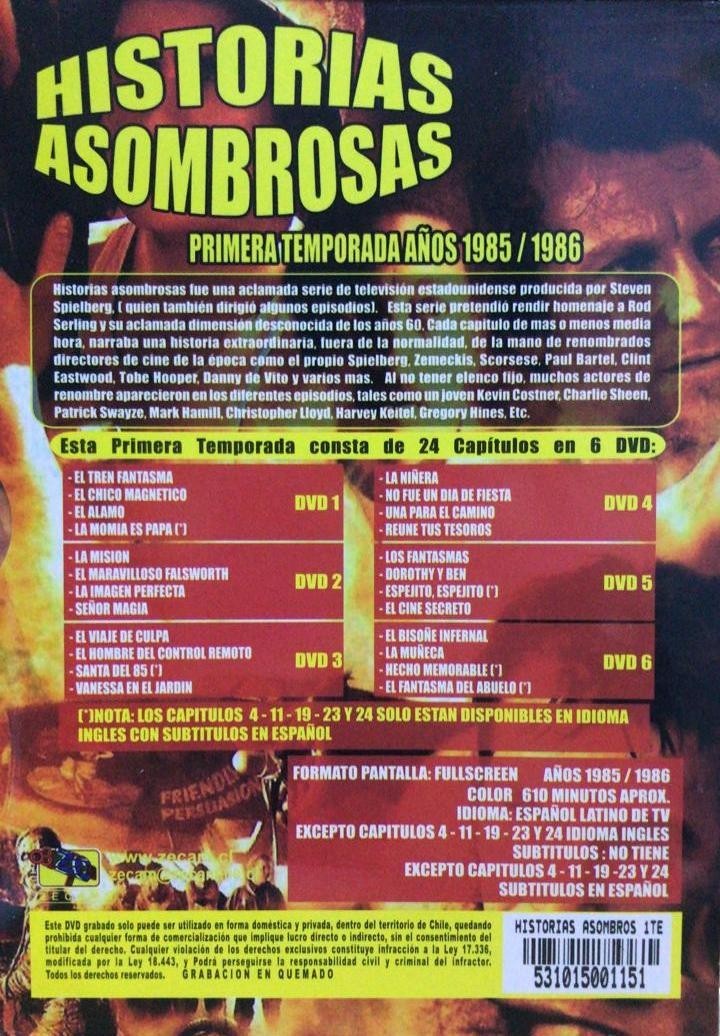 HISTORIAS ASOMBROSAS - 1 TEMPORADA - Imagen 2