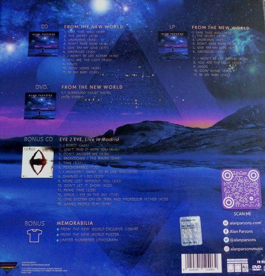 ALAN PARSONS - FROM THE NEW WORLD - Imagen 2