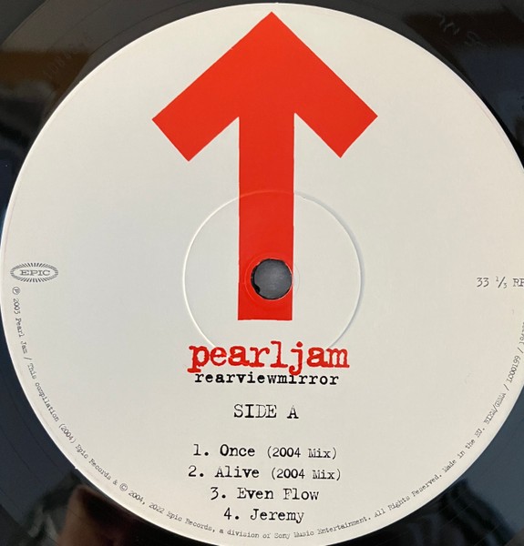 PEARL JAM - REARVIEWMIRROR / GREATEST HITS 1993-2003 - VOL 1 - Imagen 2