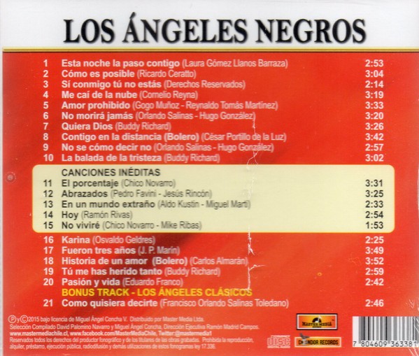 LOS ANGELES NEGROS - 100 CANCIONES HISTORICAS E INEDITAS - VOL 2 - Imagen 2