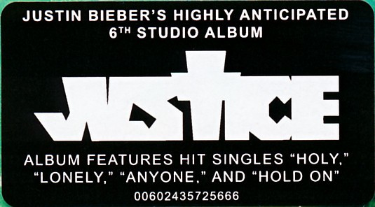 JUSTIN BIEBER - JUSTICE - Imagen 4