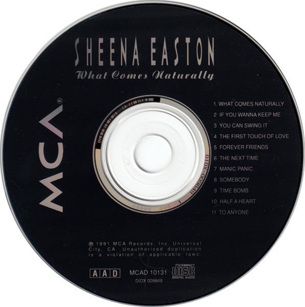 SHEENA EASTON - WHAT COMES NATURALLY - Imagen 2